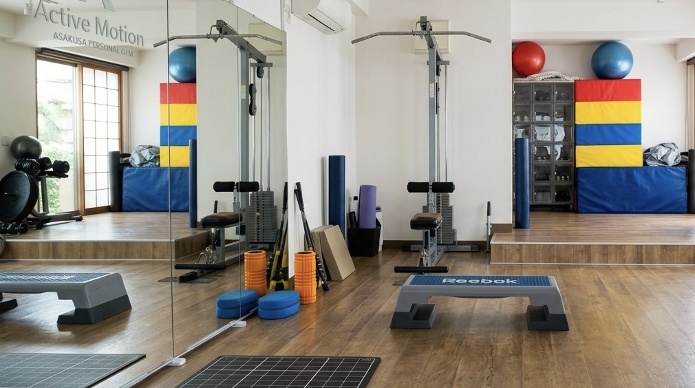 浅草でパーソナルジムを選ぶなら？姿勢改善と機能回復に特化したActive Motionの魅力