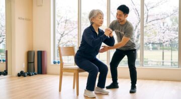 高齢者 体幹 筋トレ 笑顔 一生歩ける身体作り